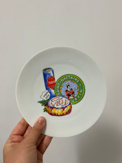 Ensemble d’assiettes à fromage porcelaine de limoges