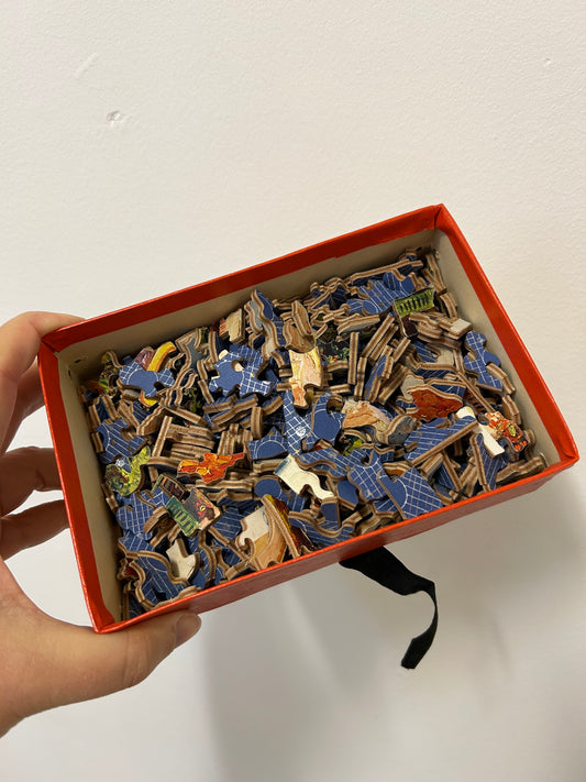 Puzzle ancien Vera, en bois, 350 pièces