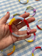 Petits bracelets pièces uniques.