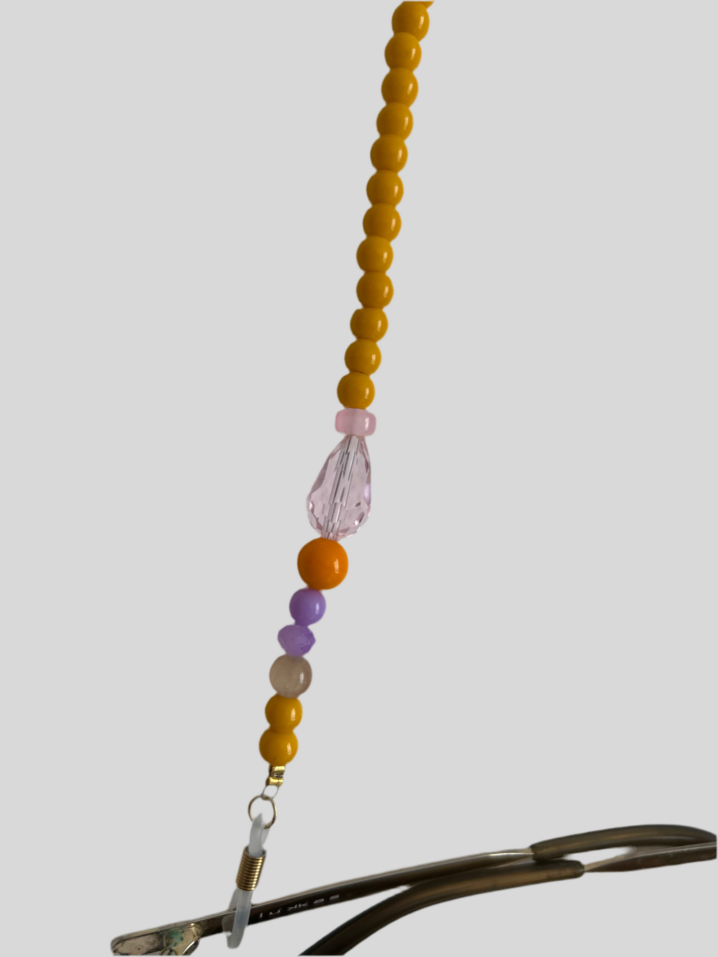 Chaîne de lunette - jaune