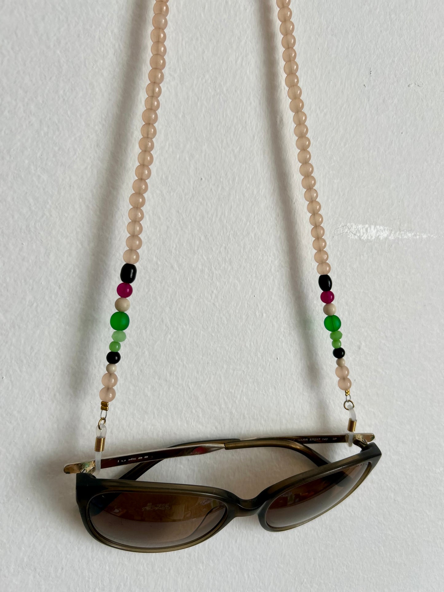 Chaîne de lunette - marron glacé