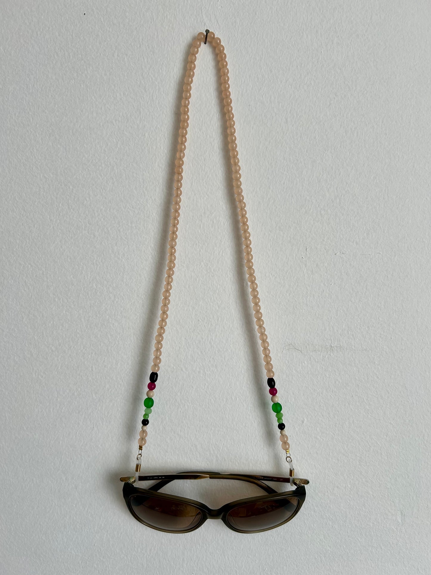 Chaîne de lunette - marron glacé