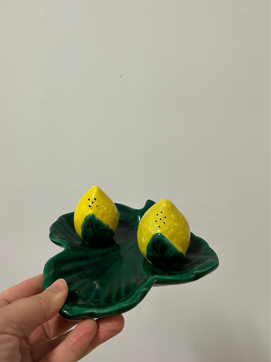 Salière et poivrière vallauris